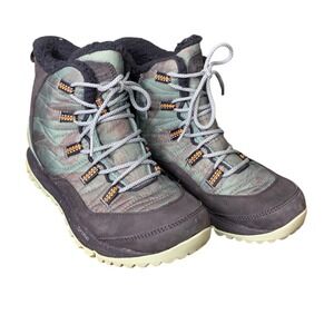 Merrell Womens Antora Winter Snow  Boots in Arctic Cobalt Waterproof Size 7.5‎